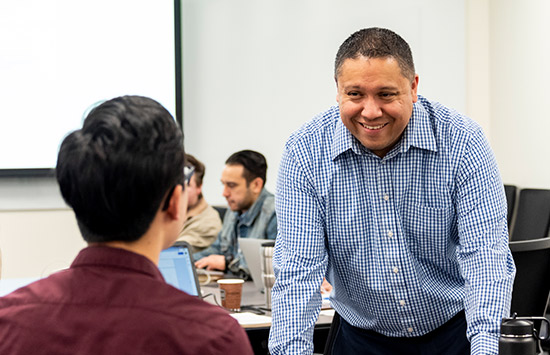 faculty engaged in teaching