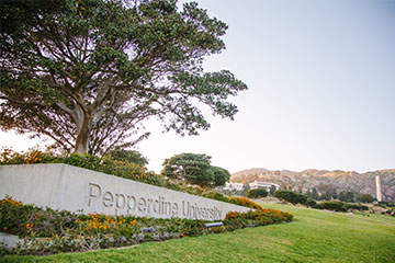 Pepperdine University landscape