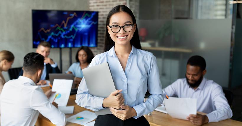 woman in workplace