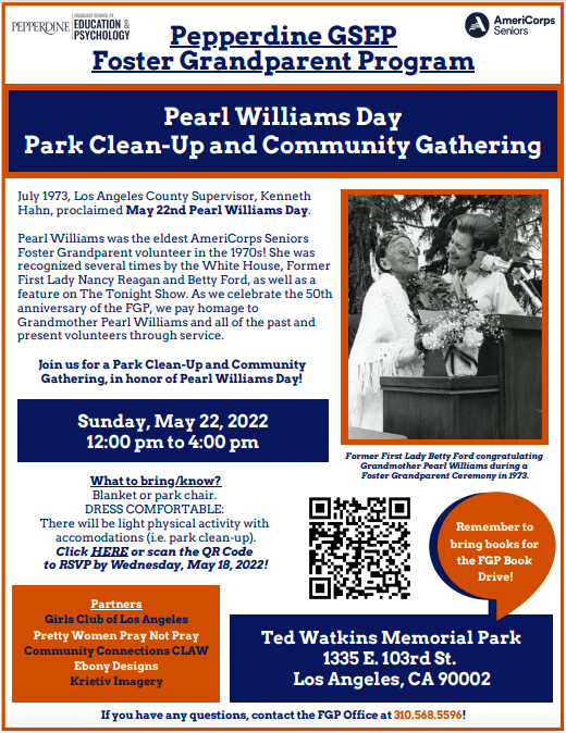 pearl williams day event