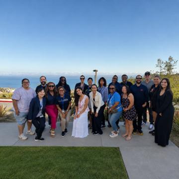 Staff and students who attended the Dissertation Writing Retreat