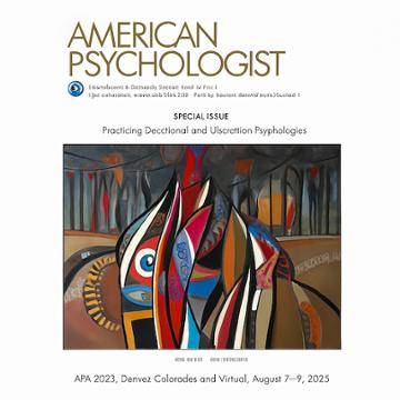 Cover of the May–June 2025 issue of American Psychologist
