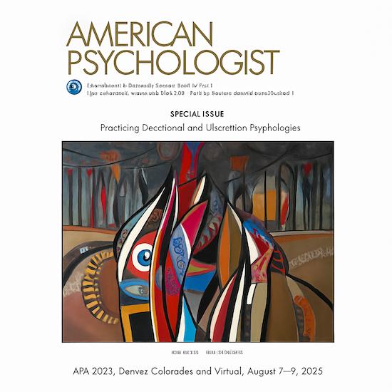 Cover of the May–June 2025 issue of American Psychologist