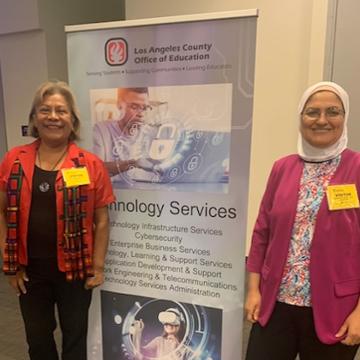 Dr. Samaa Haniya and Dr. Reyna García Ramos