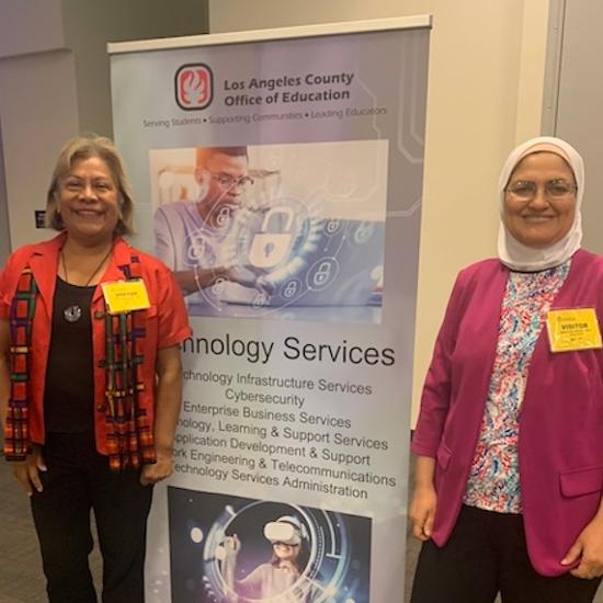 Dr. Samaa Haniya and Dr. Reyna García Ramos 